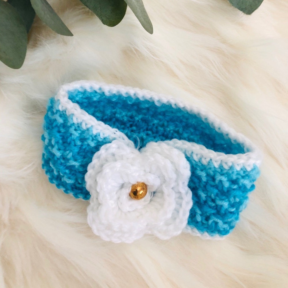 Newborn Blue Headband